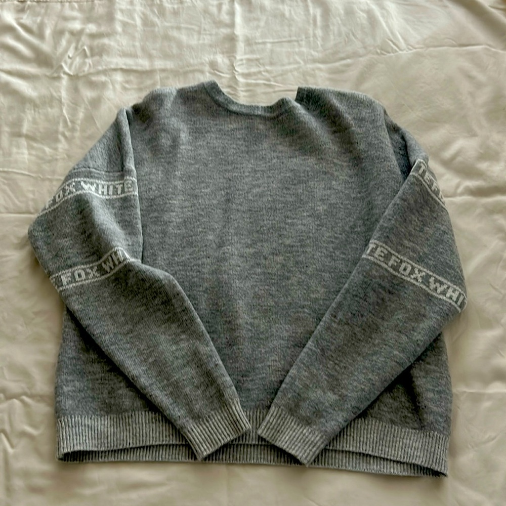 Like new grey White Fox sweater